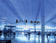 Tablet Screenshot of m9-design.com